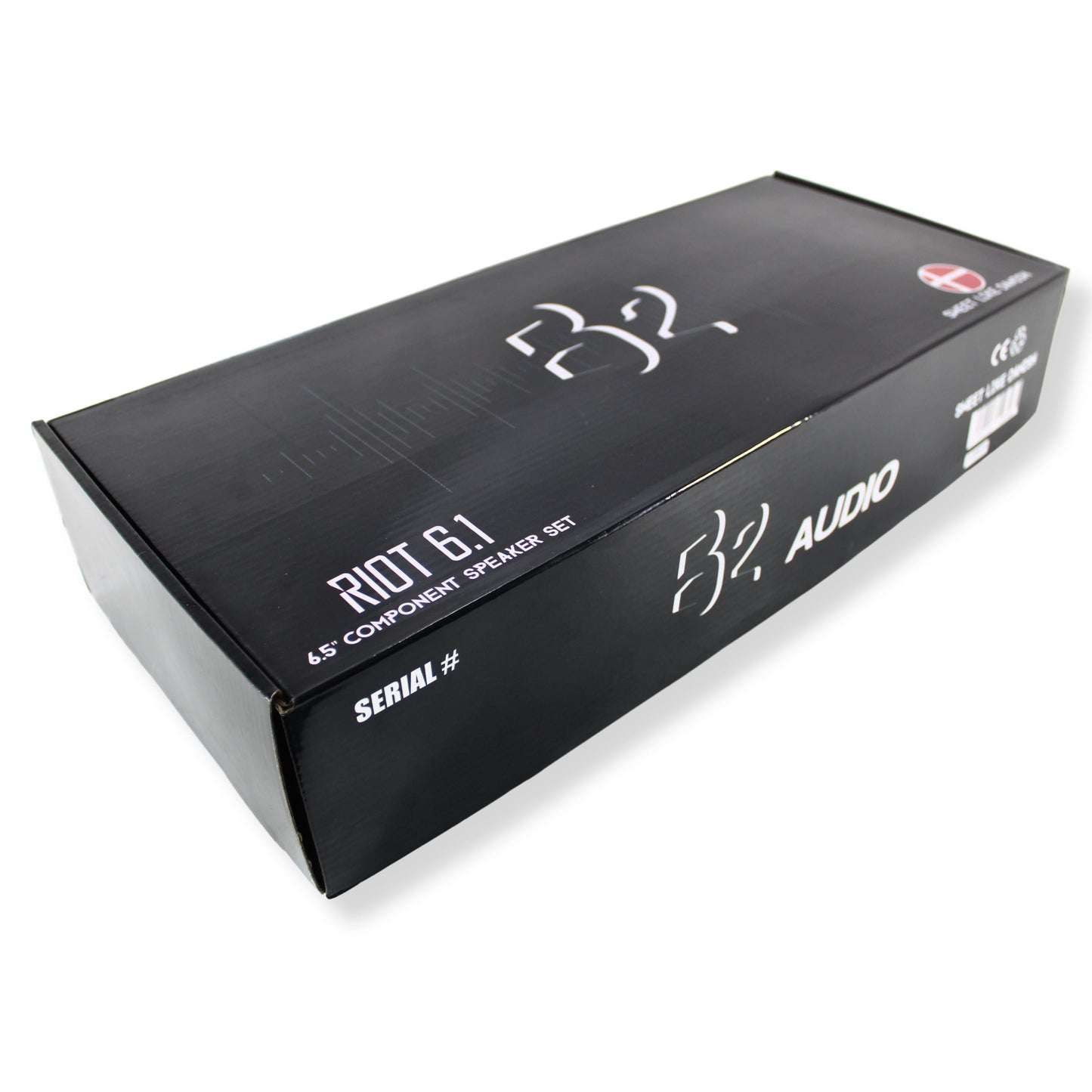 B2 Audio RIOT Series 6.5" 100 Watt RMS 4-Ohm Component Set With 1" Wide Band Tweeter & Crossover RIOT61