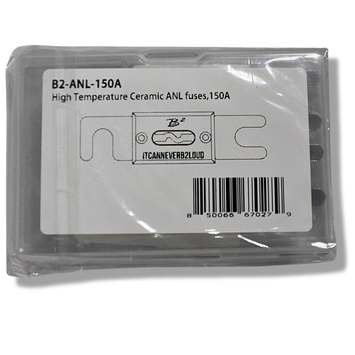B2 Audio 150A ANL High Temperature Ceramic Fuse Pair ANL-150A