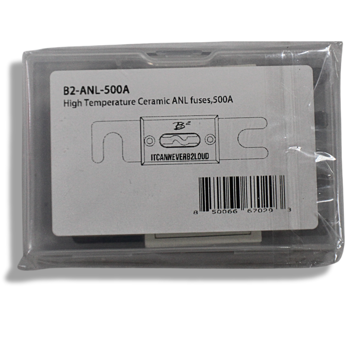 B2 Audio 500A ANL High Temperature Ceramic Fuse Pair ANL-500A