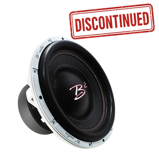 B2 Audio RAGE Series 15" 2000 Watt RMS Dual 2-Ohm 3" Voice Coil Subwoofer