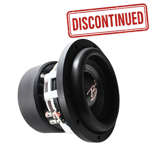 B2 Audio RAMPAGE Competition Series V2 8" 1000 Watt RMS Carbon Fiber  Dual 2-Ohm 2" Voice Coil Subwoofer