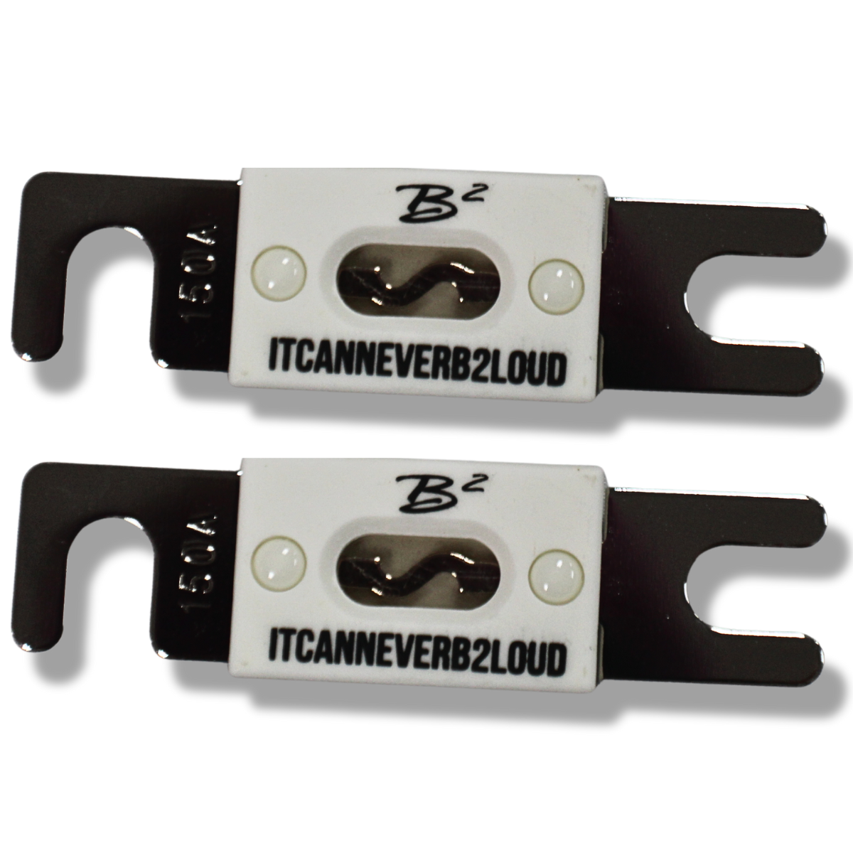B2 Audio 300A ANL High Temperature Ceramic Fuse Pair ANL-300A