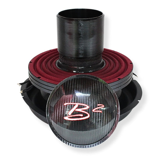 B2 Audio 12" Carbon Fiber Re-cone Kit Drop 1-Ohm 4" Coil Rampage