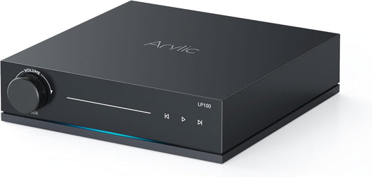 Arylic LP100 Music Streamer, Wireless Bluetooth 5.4 & WiFi Audio Preamp with AirPlay 2, Google Cast