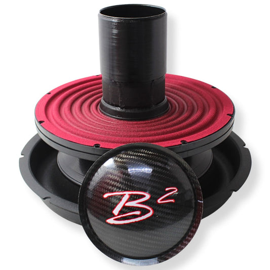 B2 Audio RageXL 12" Re-cone Kit Drop 1-Ohm 3" Coil Carbon Fiber