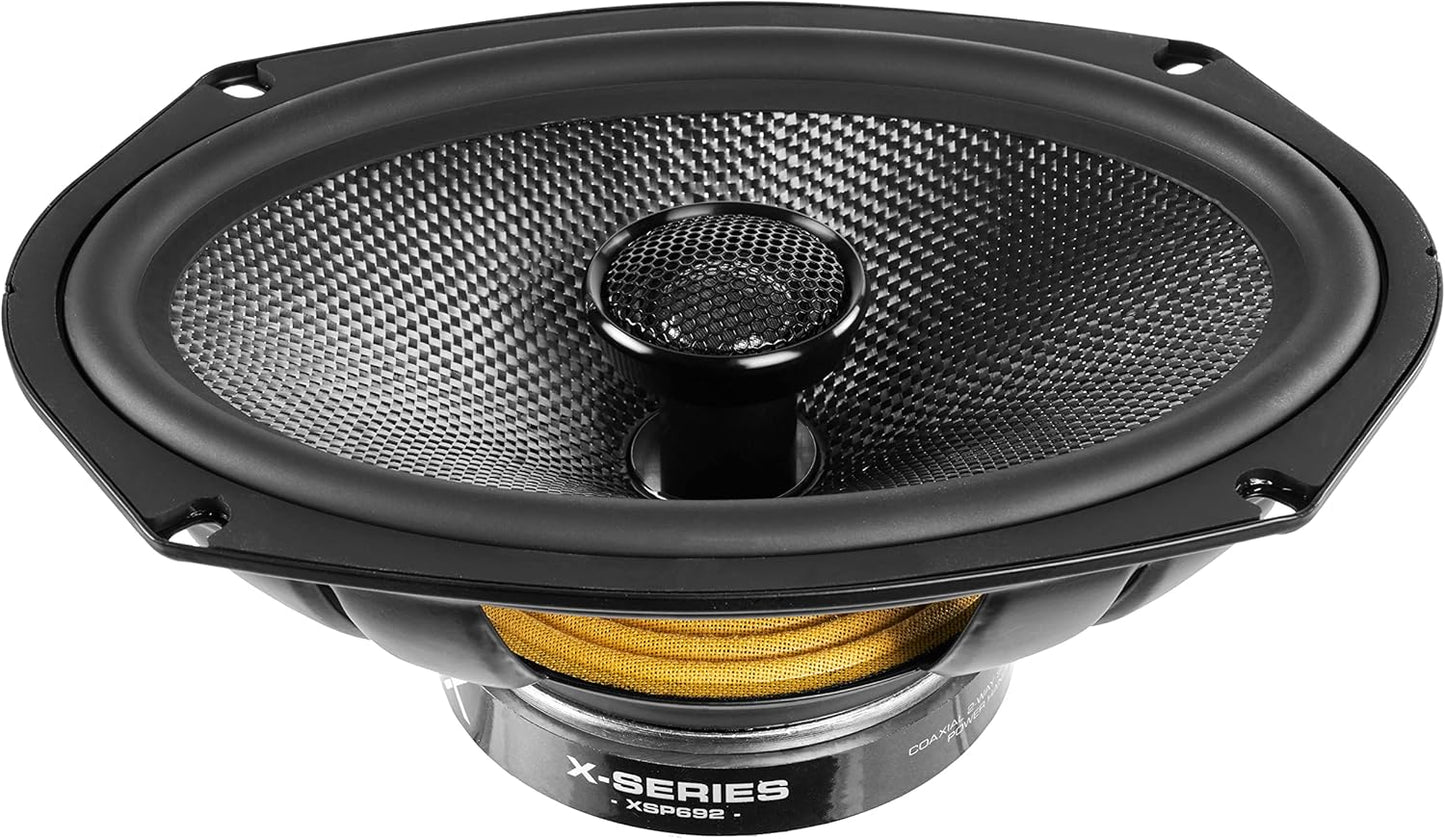 (Pre-Owned) NVX XSP692 6x9 | 2-Way Coaxial Spears | w/ 1" Silk Dome Tweeters (Pair)