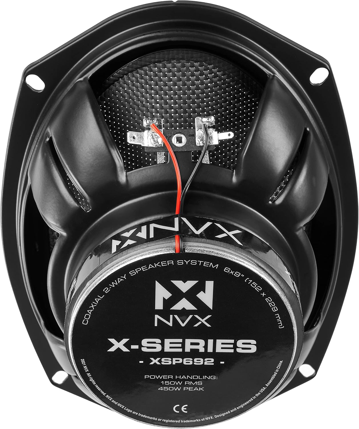(Pre-Owned) NVX XSP692 6x9 | 2-Way Coaxial Spears | w/ 1" Silk Dome Tweeters (Pair)
