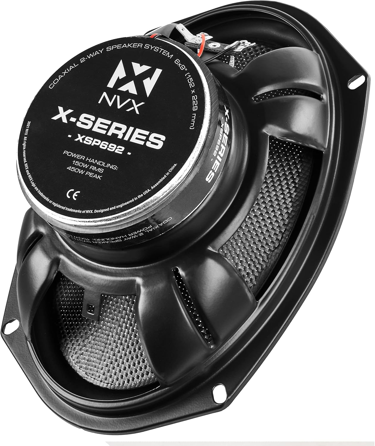 (Pre-Owned) NVX XSP692 6x9 | 2-Way Coaxial Spears | w/ 1" Silk Dome Tweeters (Pair)
