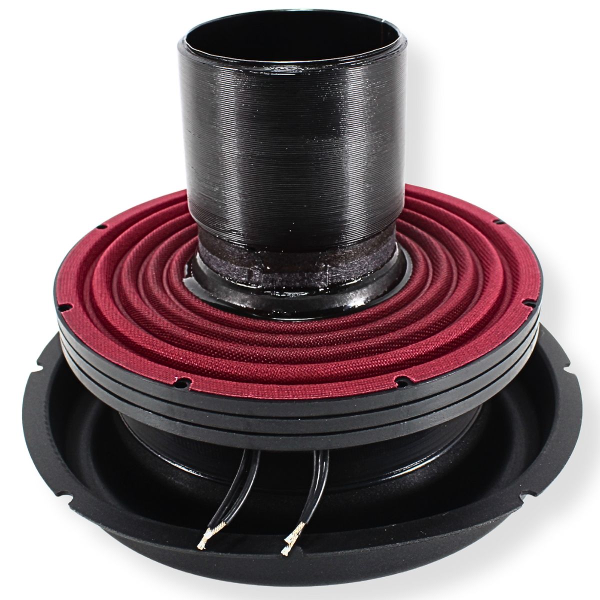 B2 Audio 12" Carbon Fiber Re-cone Kit Drop 1-Ohm 4" Coil Rampage