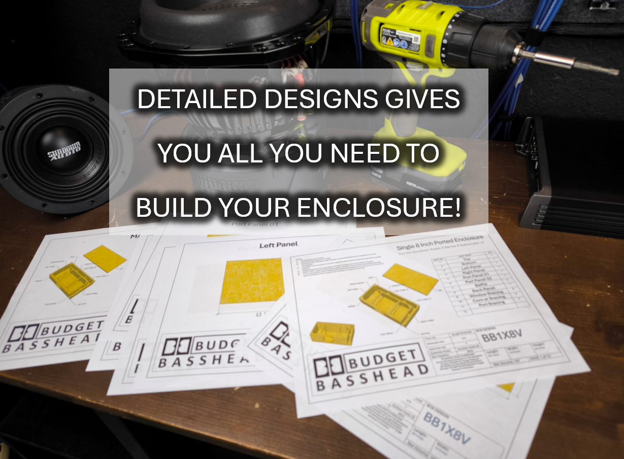 Dual 12" Vented Subwoofer Enclosure