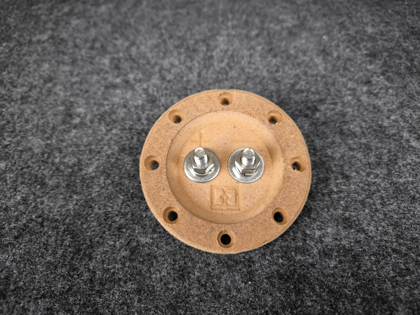 1-Channel Round Speaker Terminal (Wooden Series)