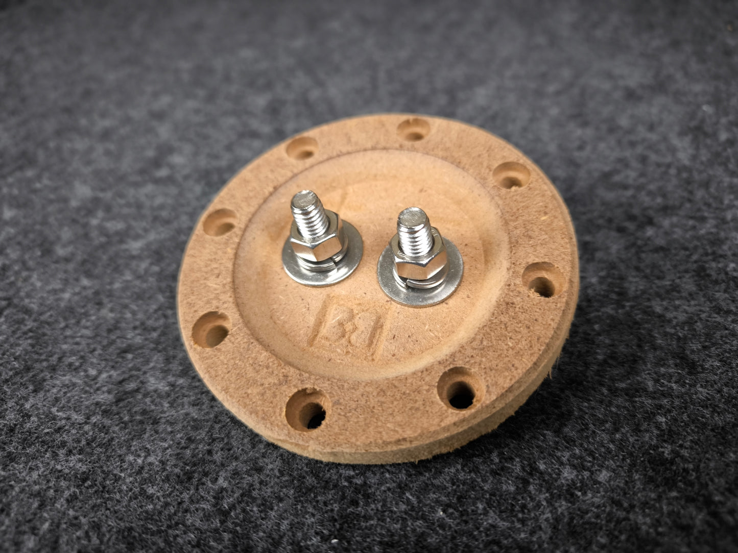 1-Channel Round Speaker Terminal (Wooden Series)