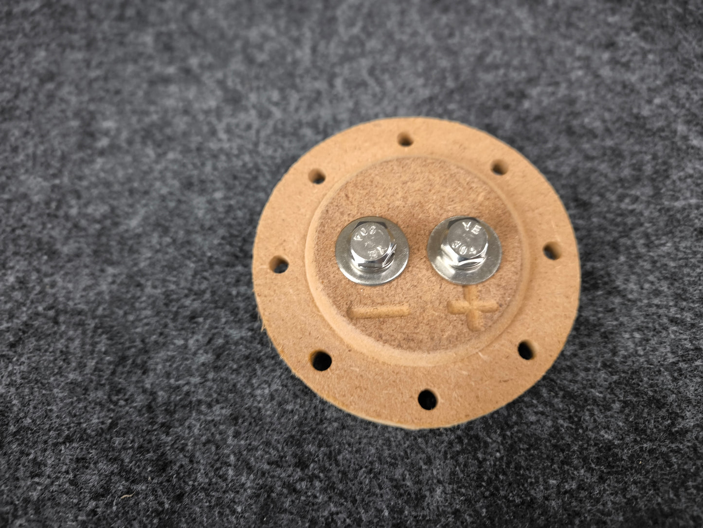 1-Channel Round Speaker Terminal (Wooden Series)