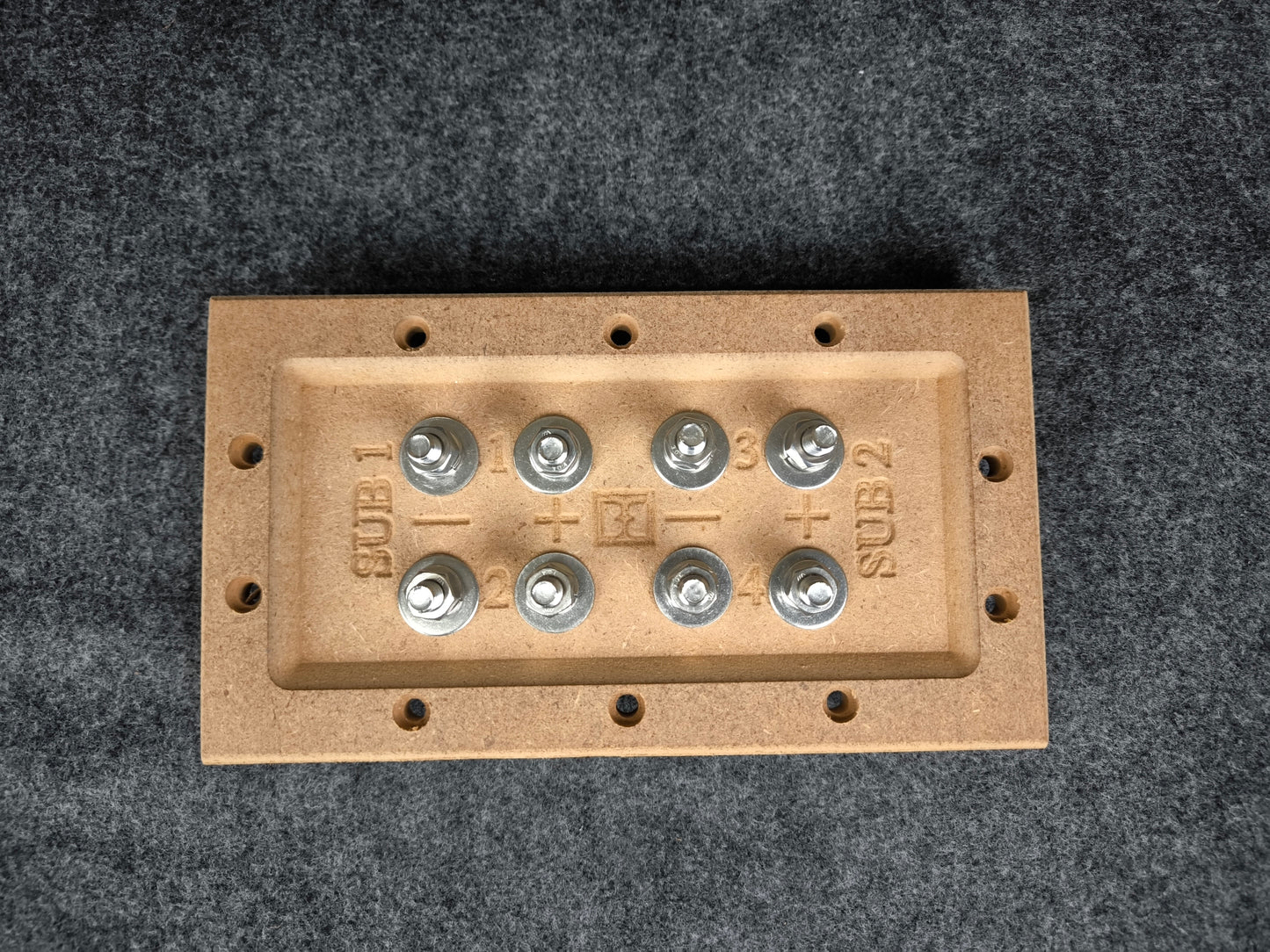 4-Channel Speaker Terminal (Wooden Series)