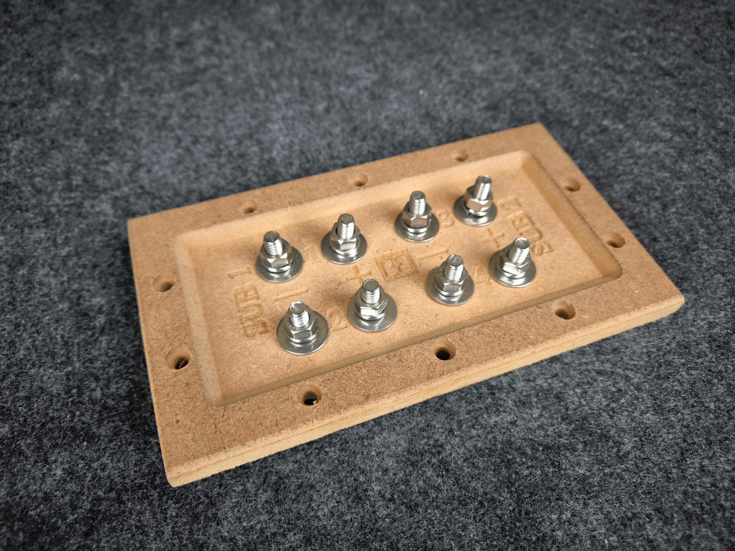 4-Channel Speaker Terminal (Wooden Series)