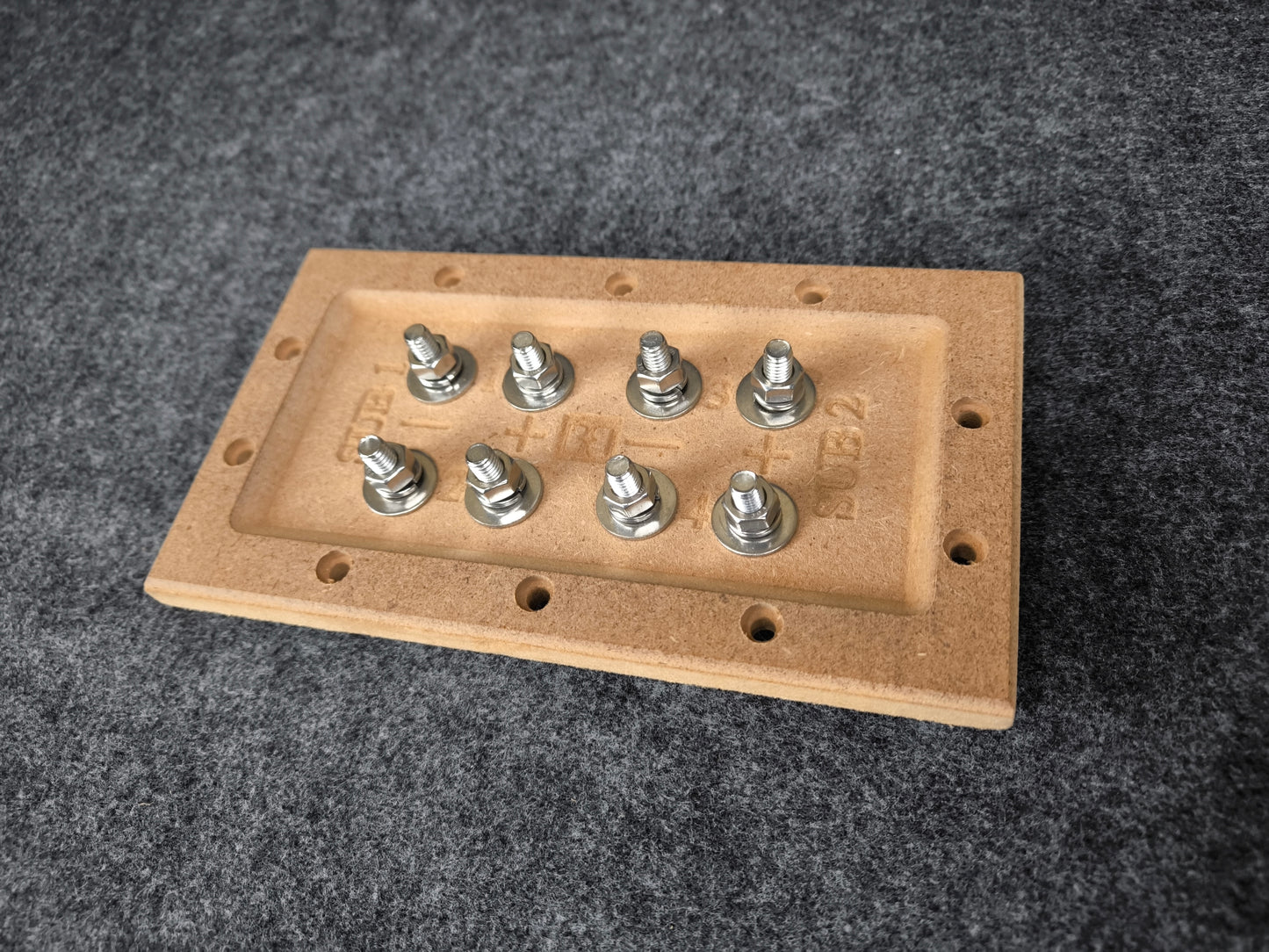 4-Channel Speaker Terminal (Wooden Series)