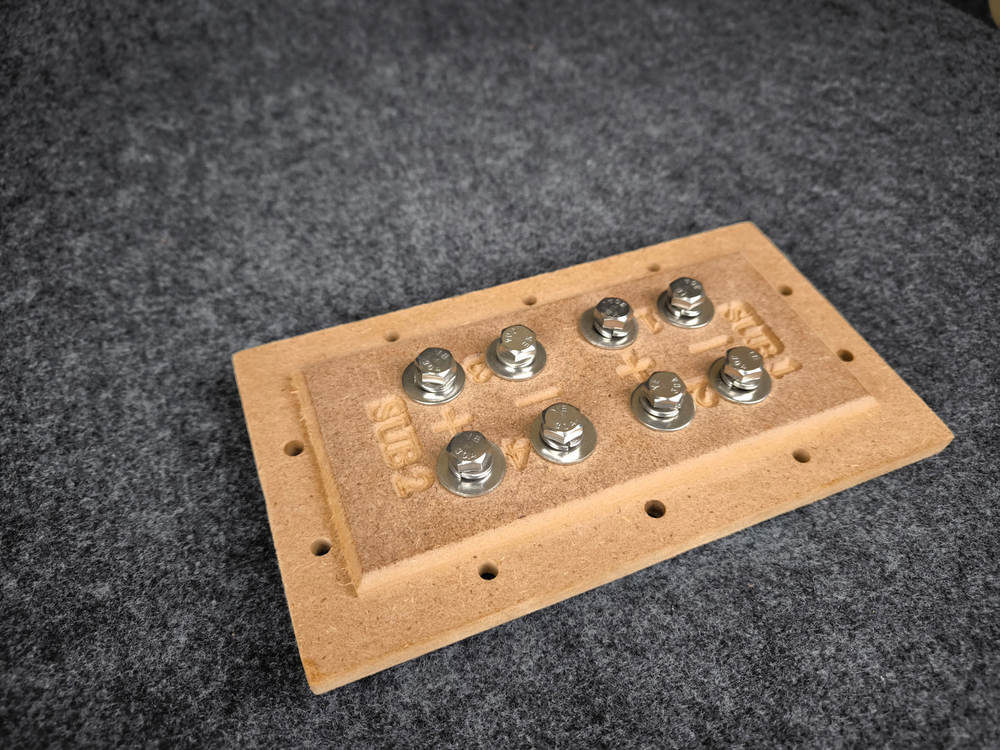 4-Channel Speaker Terminal (Wooden Series)