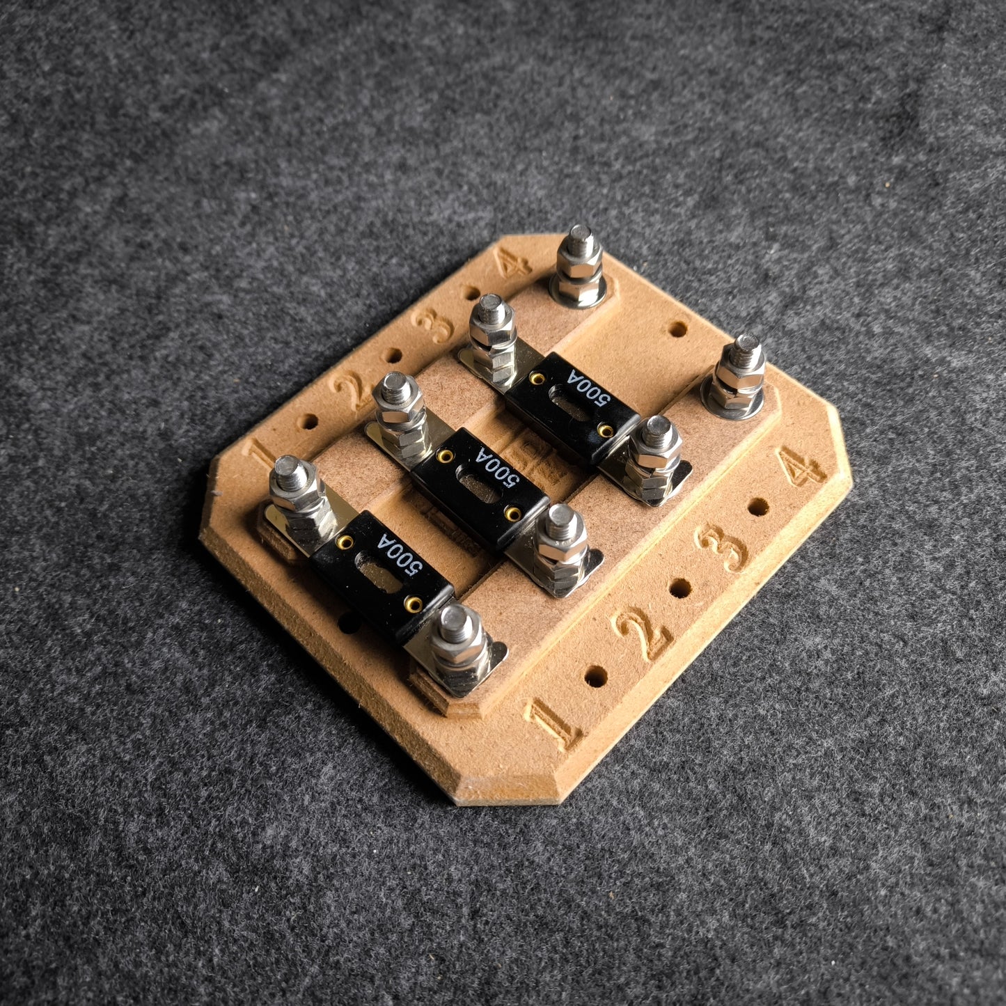 4-Spot ANL Fuse Block (Wooden Series)