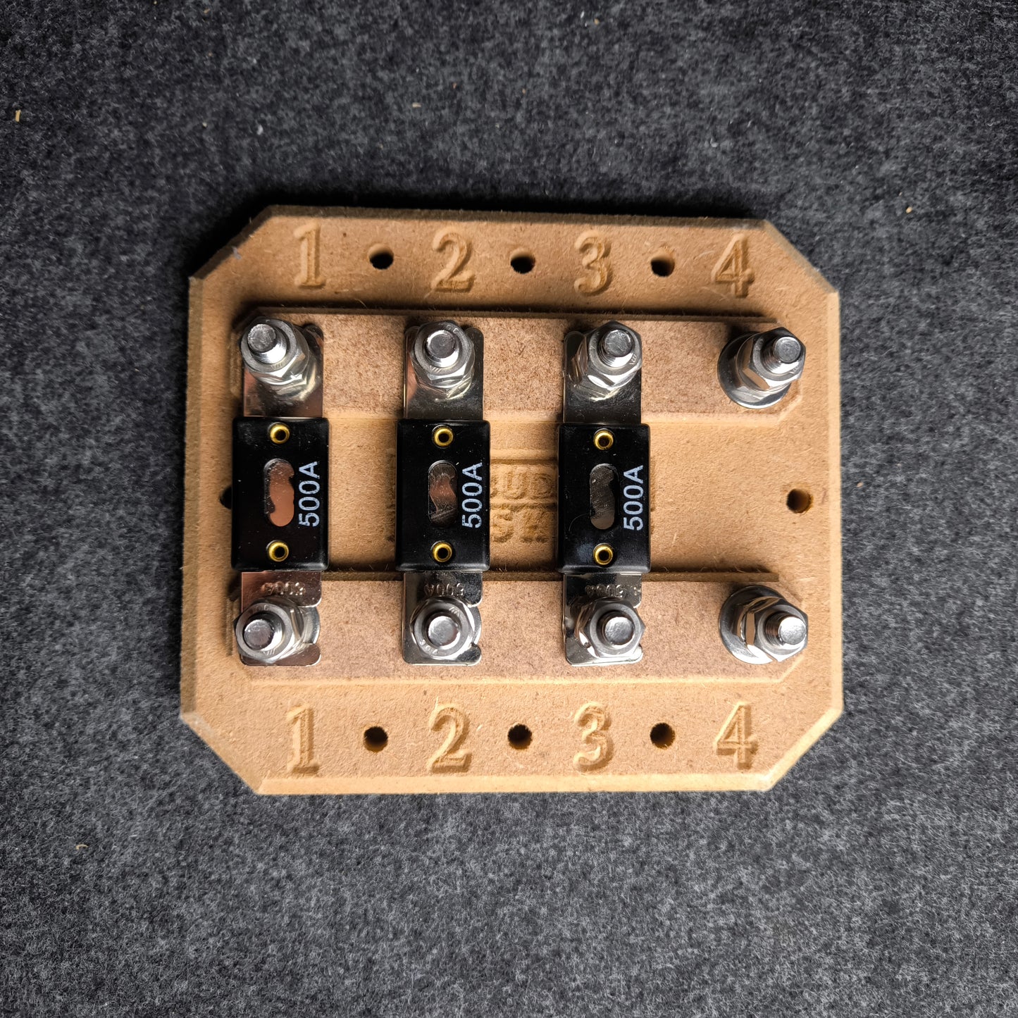 4-Spot ANL Fuse Block (Wooden Series)