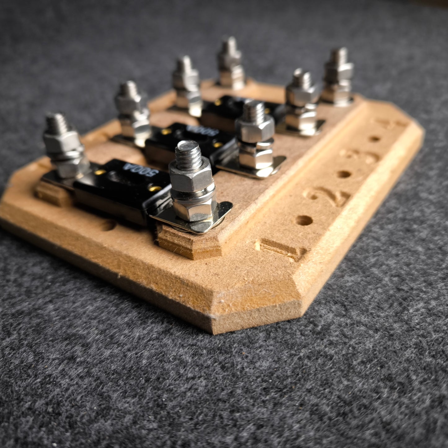 4-Spot ANL Fuse Block (Wooden Series)