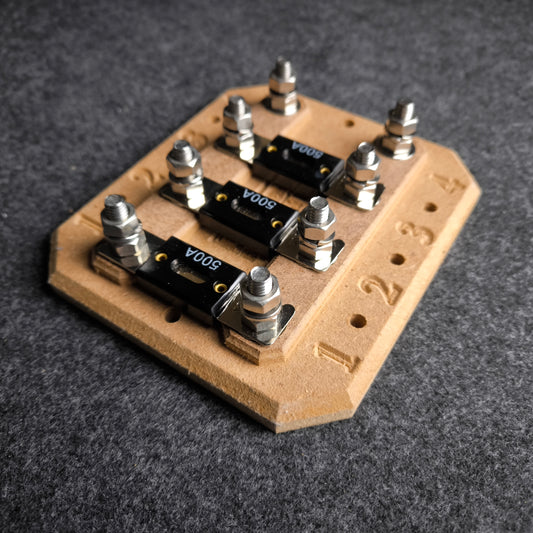 4-Spot ANL Fuse Block (Wooden Series)