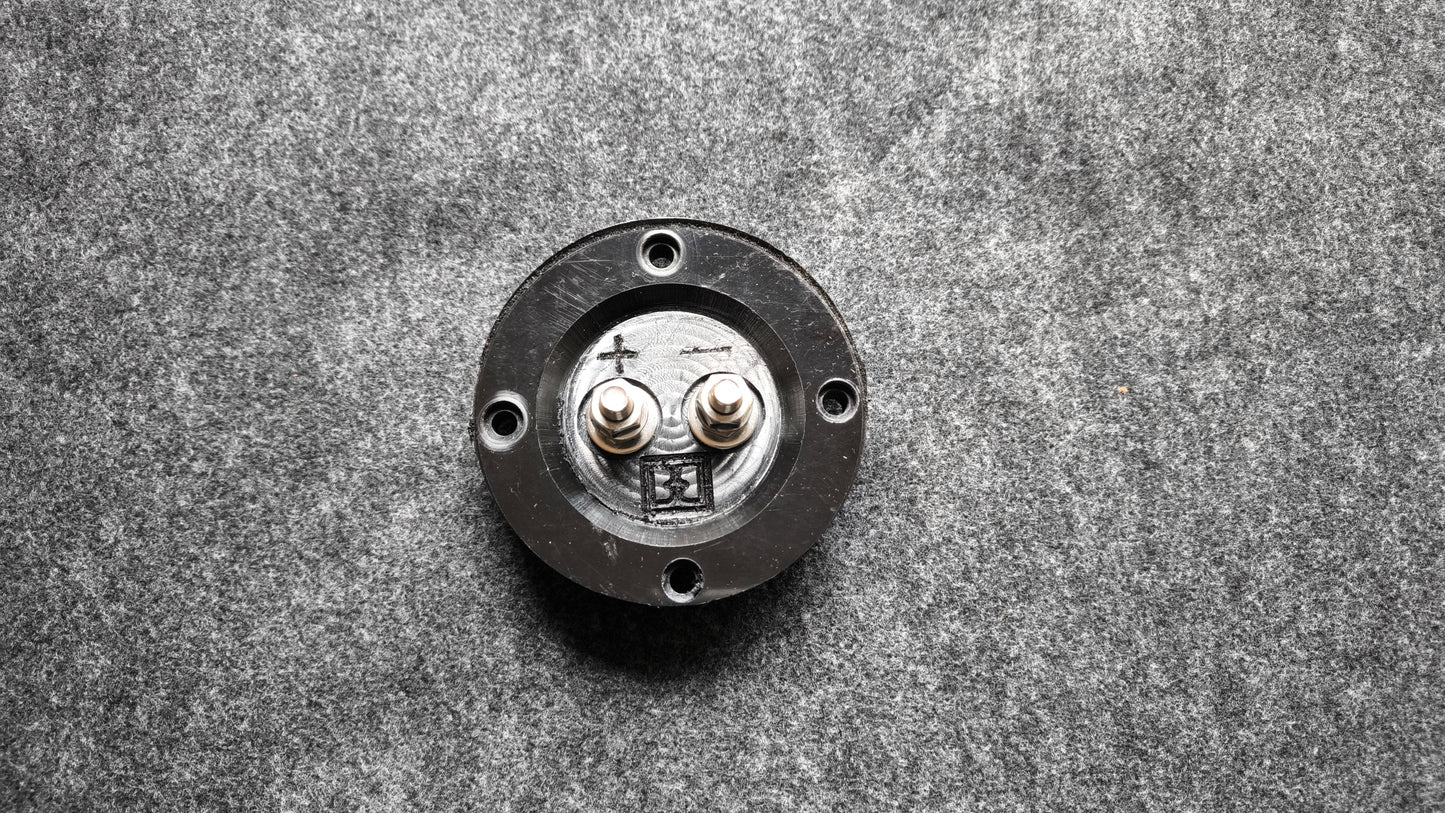 1-Channel Round Speaker Terminal (Plastic)