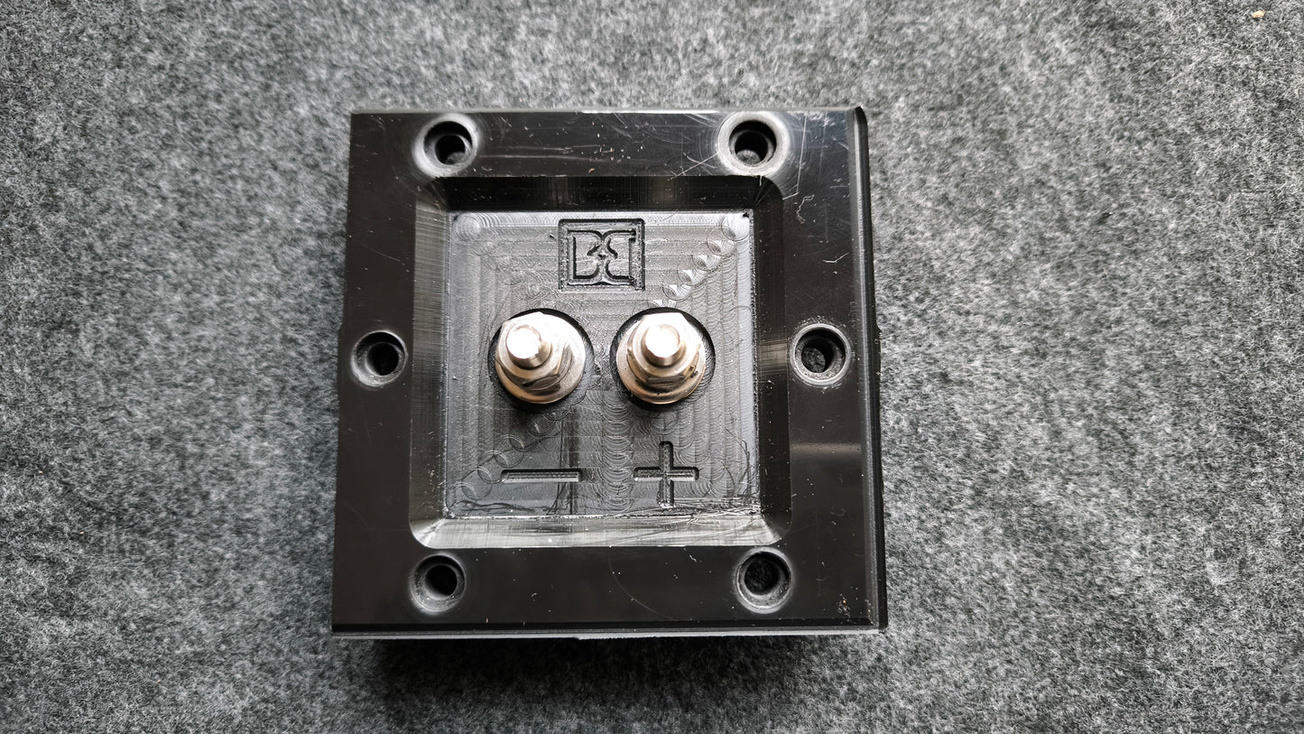 1-Channel Square Speaker Terminal (Plastic)