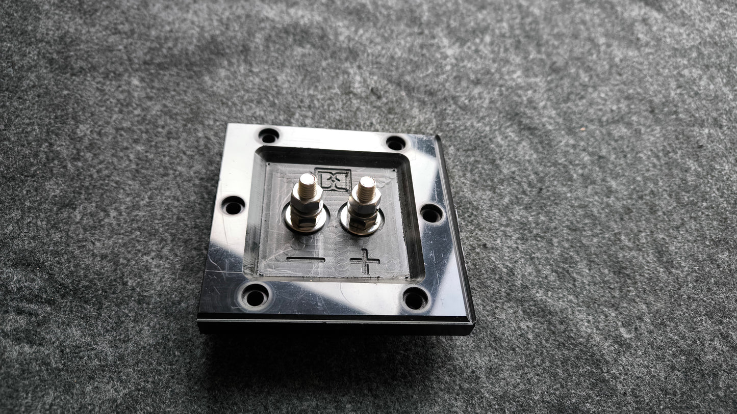1-Channel Square Speaker Terminal (Plastic)