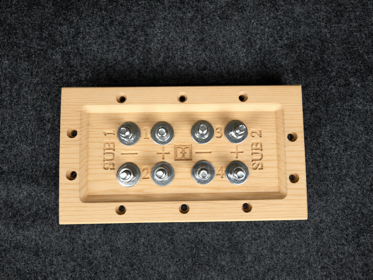 4-Channel Speaker Terminal (Wooden Series)