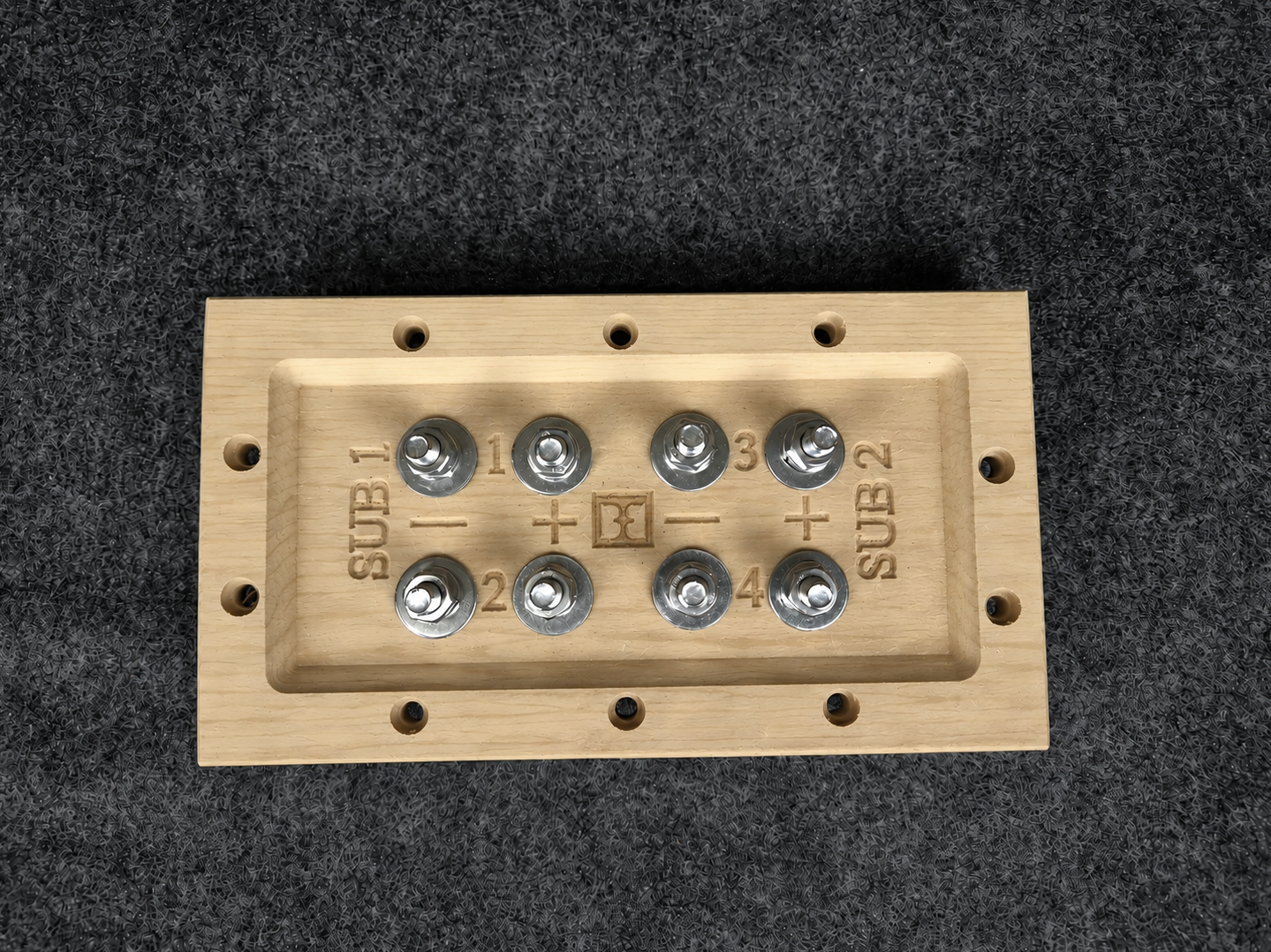 4-Channel Speaker Terminal (Wooden Series)