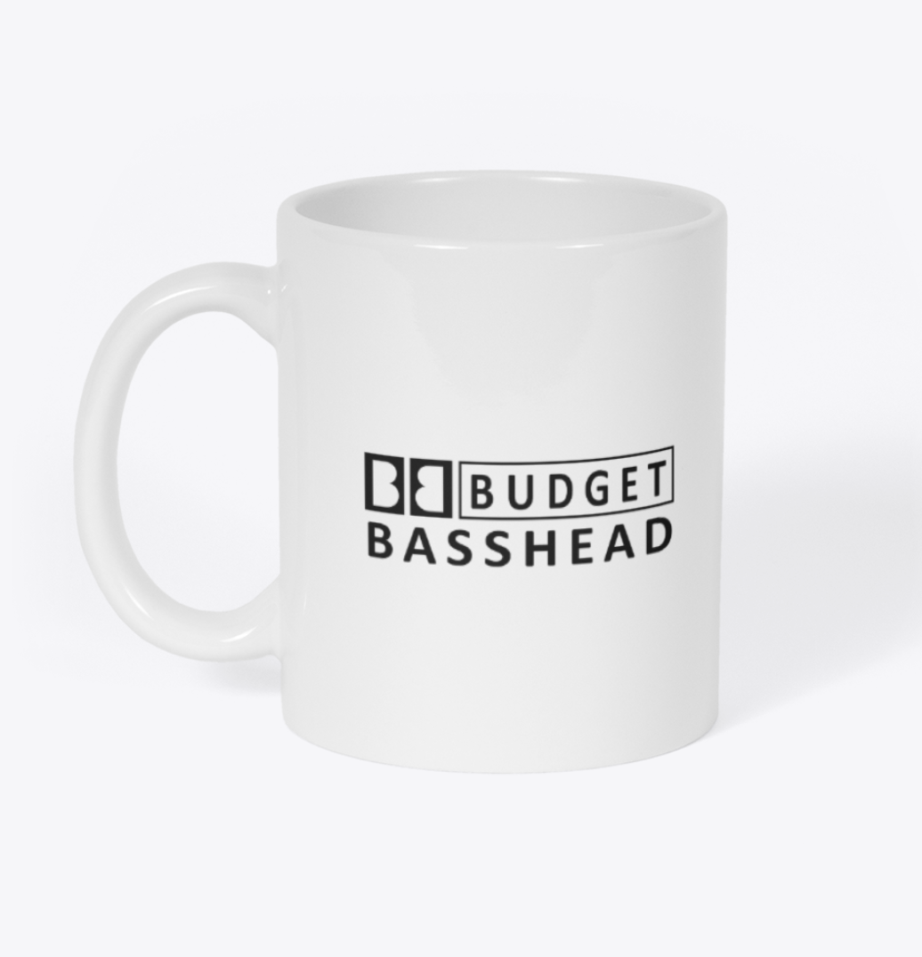 Budget Basshead Ceramic-Coated Mug - White