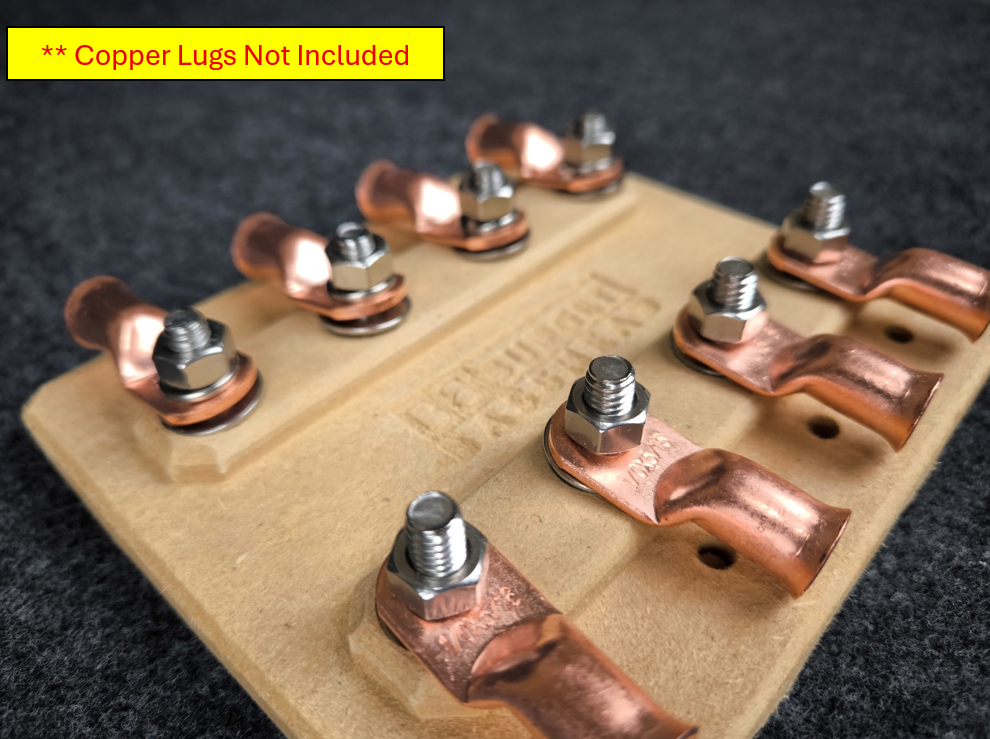 4-Spot ANL Fuse Block (Wooden Series)