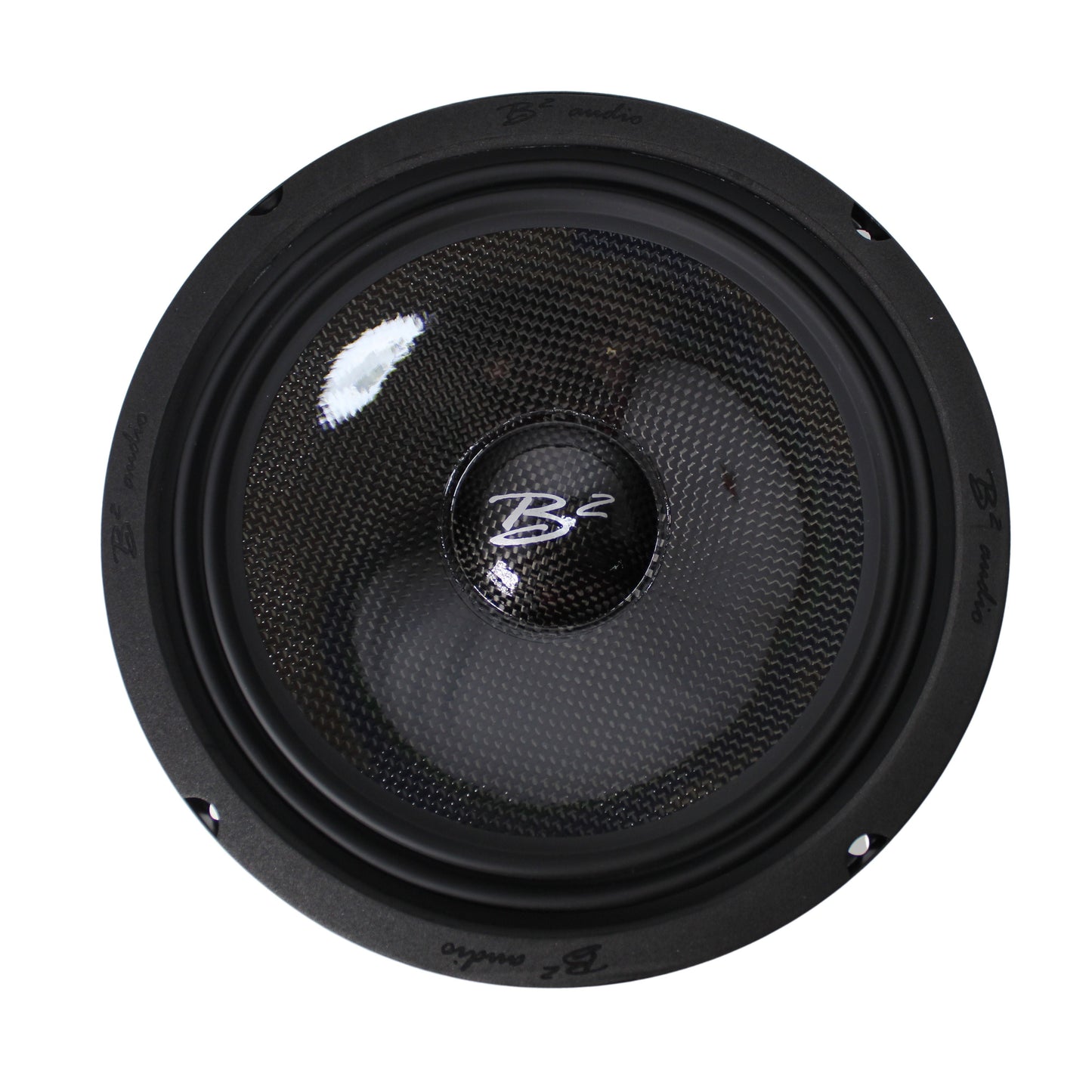 B2 Audio 8"  Carbon Fiber Marine, Motorcycle, Powersports, 4-Ohm Shallow Mount Speakers, Sold in pairs RAGE8CFM