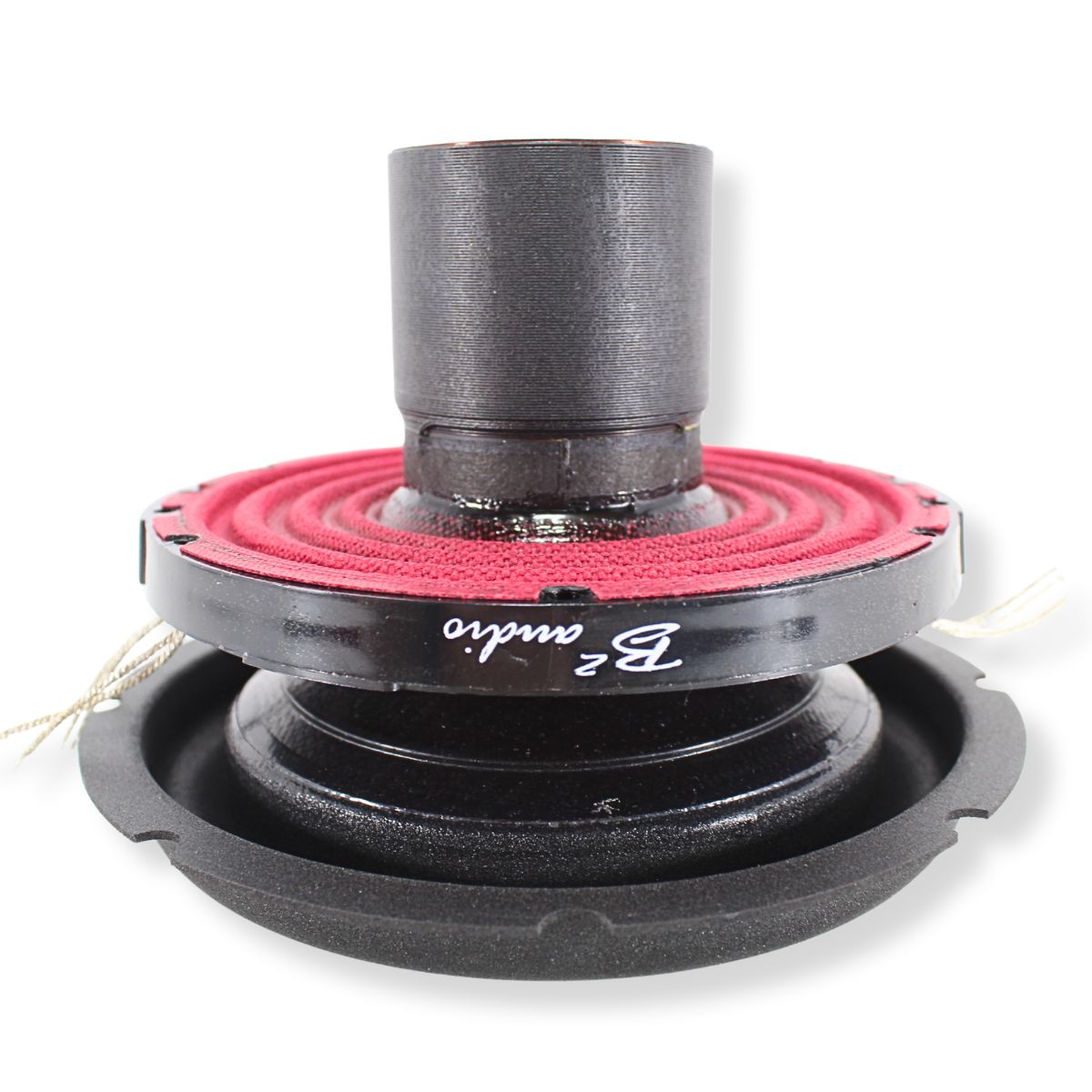 B2 Audio Rampage 6" Re-cone Kit Drop  1-Ohm 2" Coil Carbon Fiber