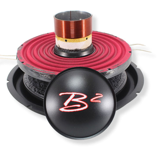 B2 Audio Riot Re-cone Kit Drop-In 12"  4-Ohm 3" Coil Carbon Fiber
