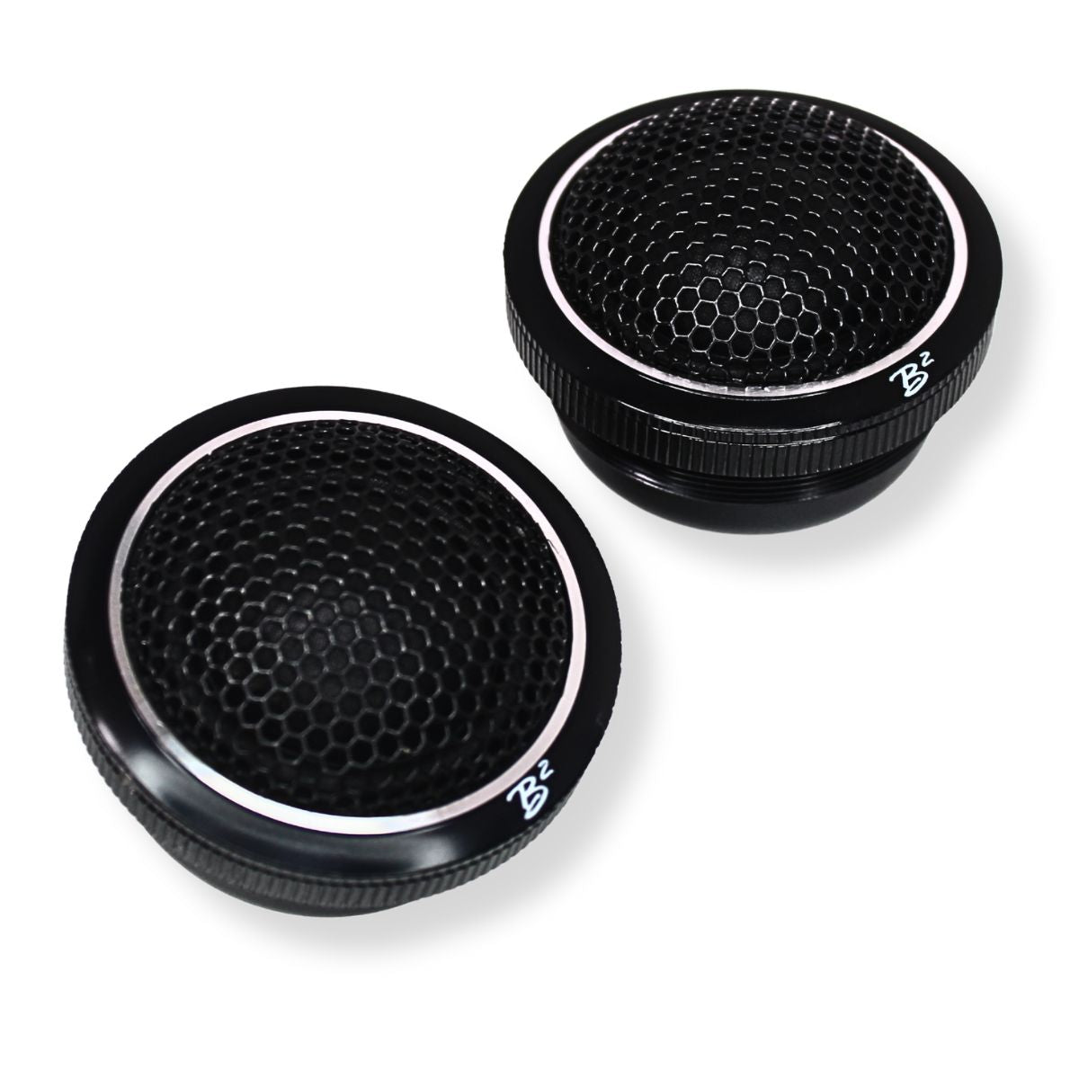 B2 Audio Pair of Mani Series 1.5" 15 Watts RMS 4 Ohms Flush Mount Sound Qualtiy Tweeters