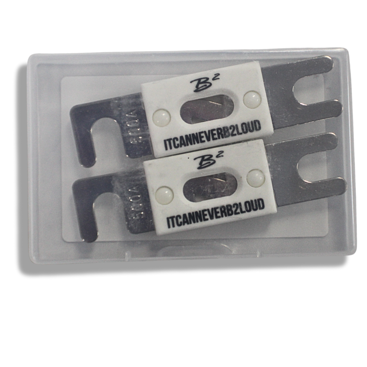B2 Audio 500A ANL High Temperature Ceramic Fuse Pair ANL-500A